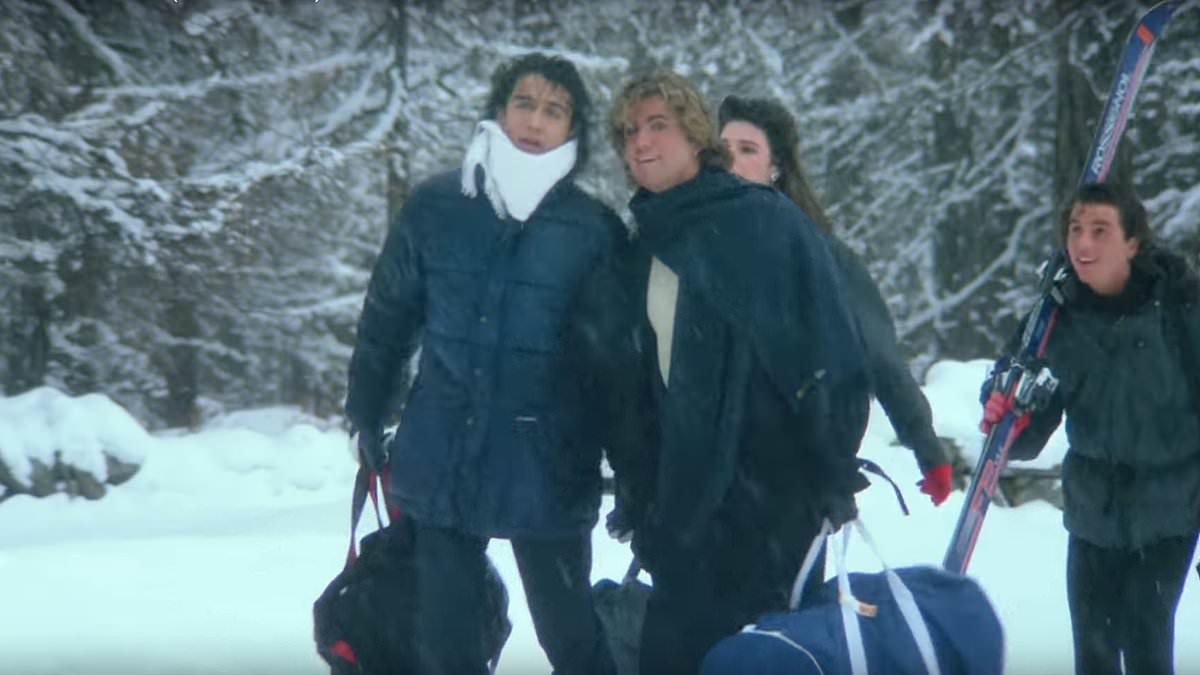 Inside the popular Swiss ski resort made famous after Christmas music video was filmed there DECADES ago