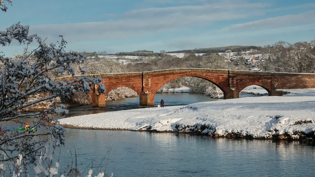 Where you are most likely to see snow this Christmas – and the cosy places to stay